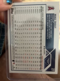 Image 2 of mike trout Topps 2023 no.27