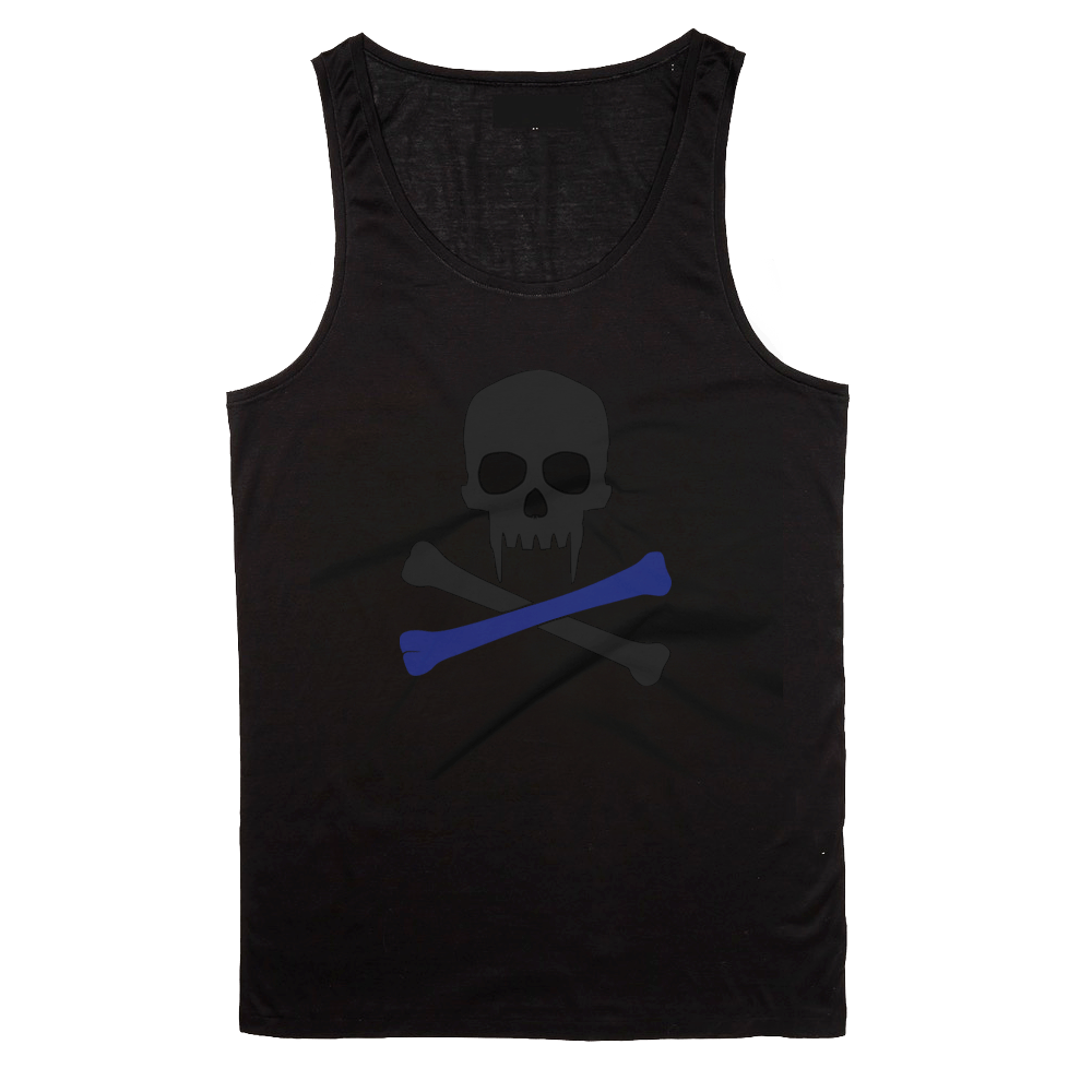 Image of Sonkei Blue Logo Tank Top and T-Shirt