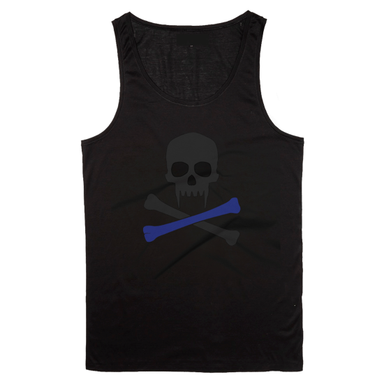 Image of Sonkei Blue Logo Tank Top and T-Shirt