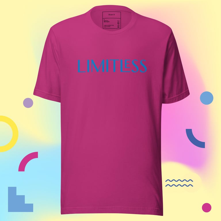 No Limit by Tom B. Unisex T-shirt Image 3