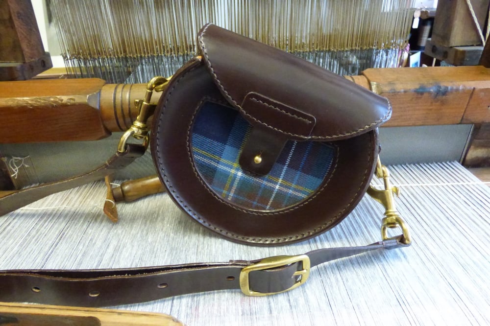 Image of Kinfauns Saddlebag in Brown Bridle Leather