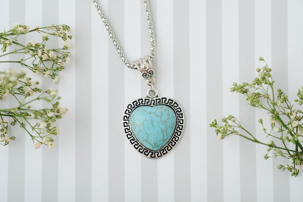 Image of True Blue Necklace and bracelet 