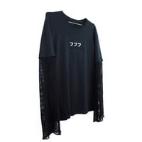 Image 2 of SNIPER MESH SLEEVE - TACTICAL TEE - BLACK