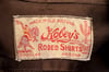 1940s Western Shirt Cowboy Kobey's Rodeo Wear Brown Douglas Arizona Satin