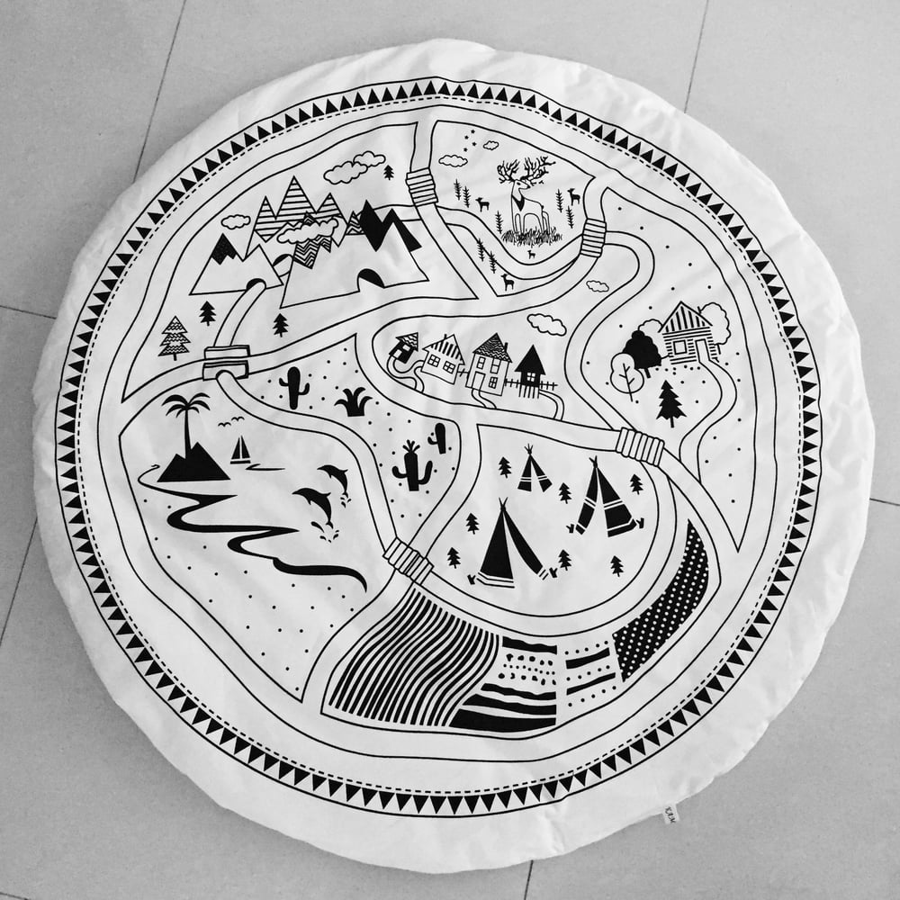 Image of MY VILLAGE playmat