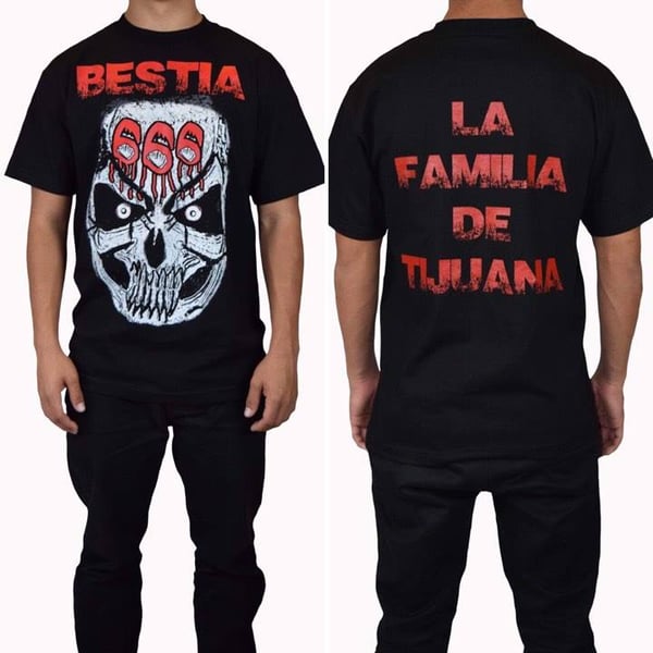 Image of Bestia 666 face T-Shirt