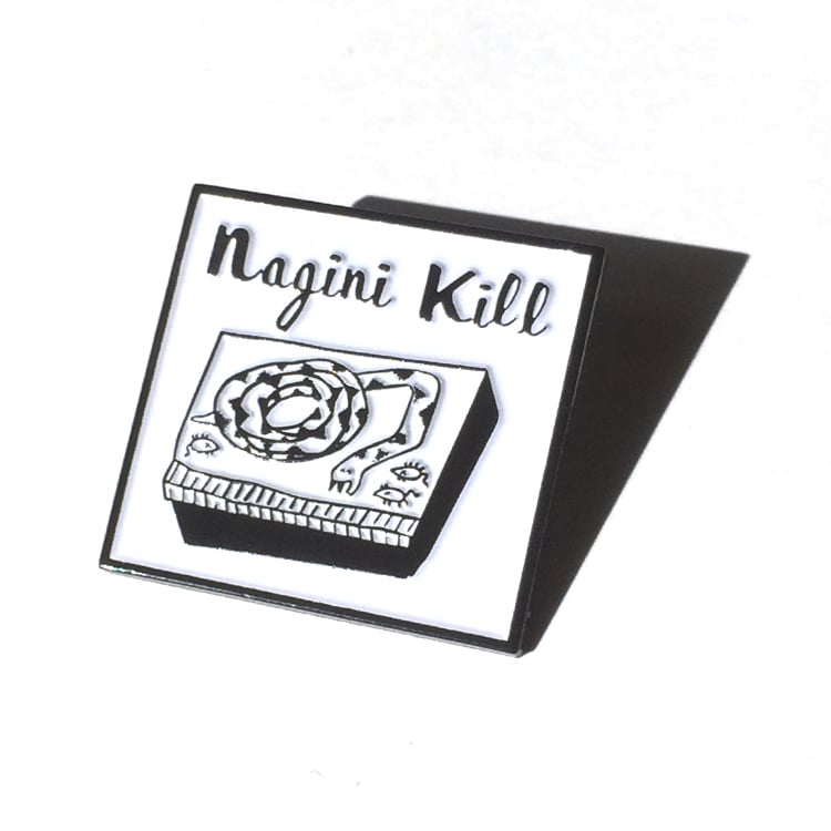 Image of NAGINI KILL Enamel Pin