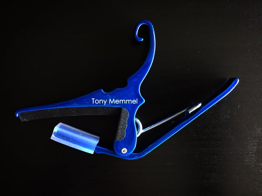 Image of **SOLD OUT** Blue - Tony Memmel guitar capo