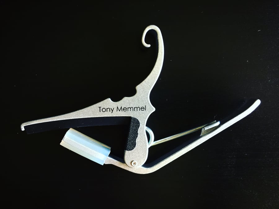 Image of SOLD OUT - Silver - Tony Memmel guitar capo