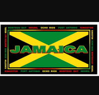 Jamaica Rasta Flag Towel 