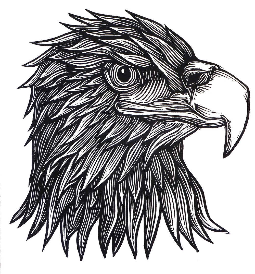 Eagle Head T-shirt (B3) **FREE SHIPPING**