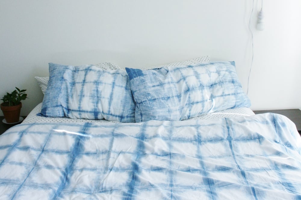Classic Shibori Duvet Cover Shams Te Adoro