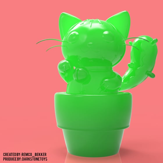 Image of Cat-Tus Green Edition by Remco Bakker