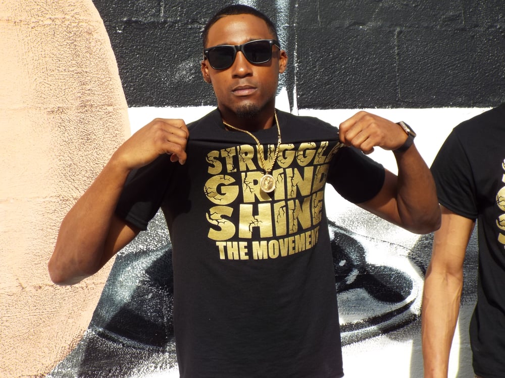 Image of SGS The Movement T-Shirt In Black - Medium