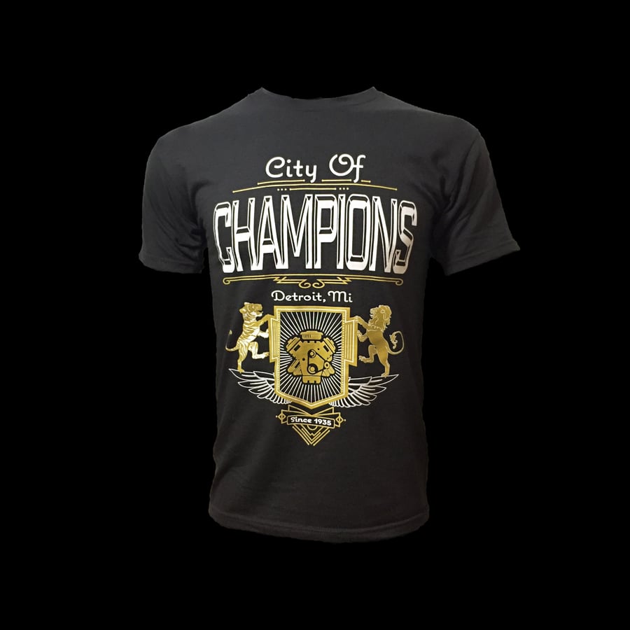Image of City of Champions | T-shirt (Tar)