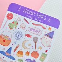 Image 2 of Spooky Times Sticker Sheet