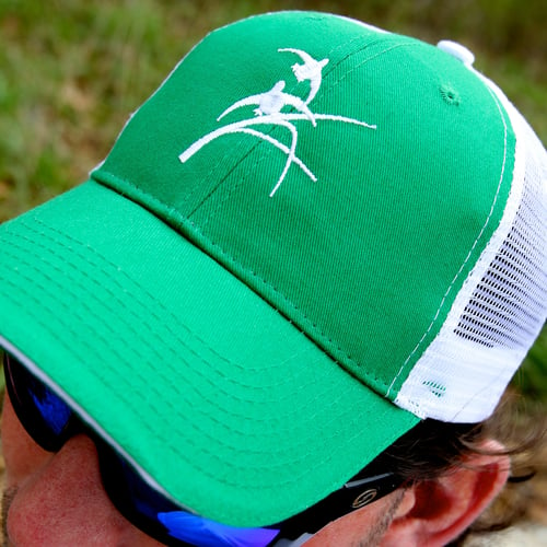 Image of Green & White Trucker Hat