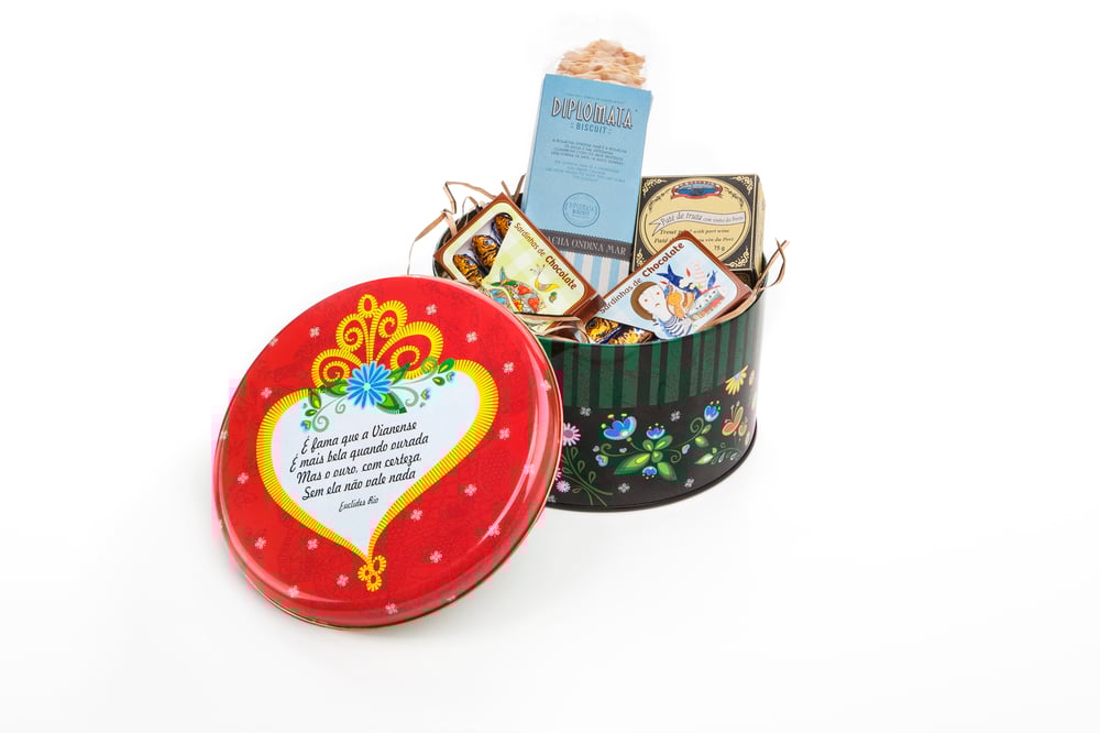 Image of Latas-cabaz CAMPO, MAR e OURO