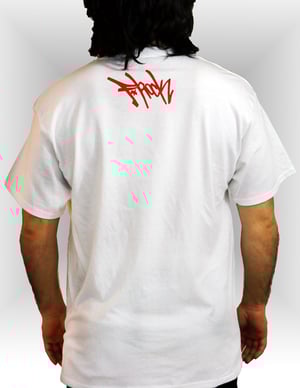 Image of Frank Tee - White/Red