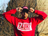 Image 4 of Cauhz™ (Red) Crewneck Sweatshirt