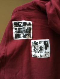 Image 4 of East Side Powerviolence 'Algorid' Hoodie (Burgundy)