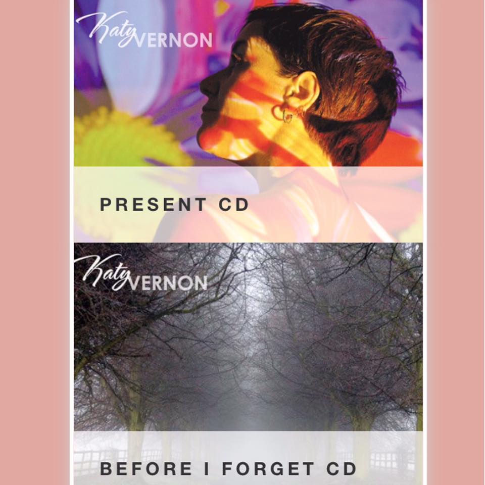 Image of SPECIAL SALE❤️ BOTH Katy Vernon CDs. 'Present' AND 'Before I Forget'