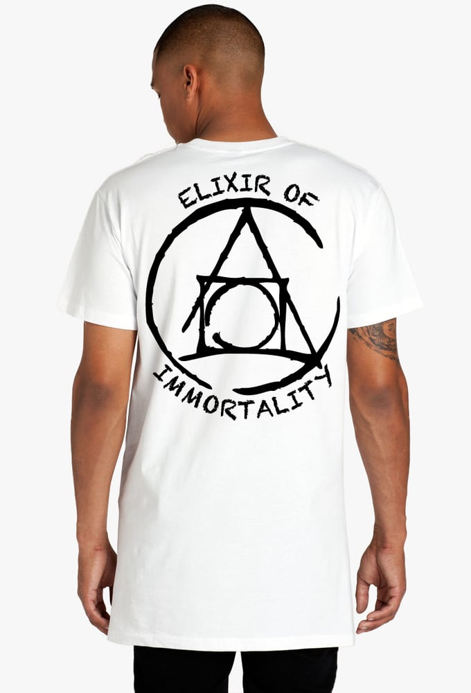 Image of "Elixir Of Immortality" Intro Tee - WHITE
