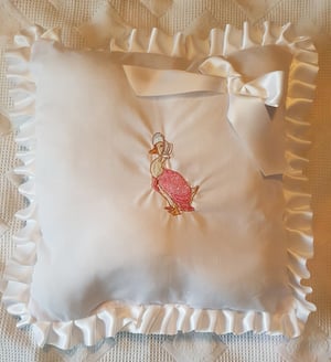 Image of Peter rabbit or Jemima cushion/pillow