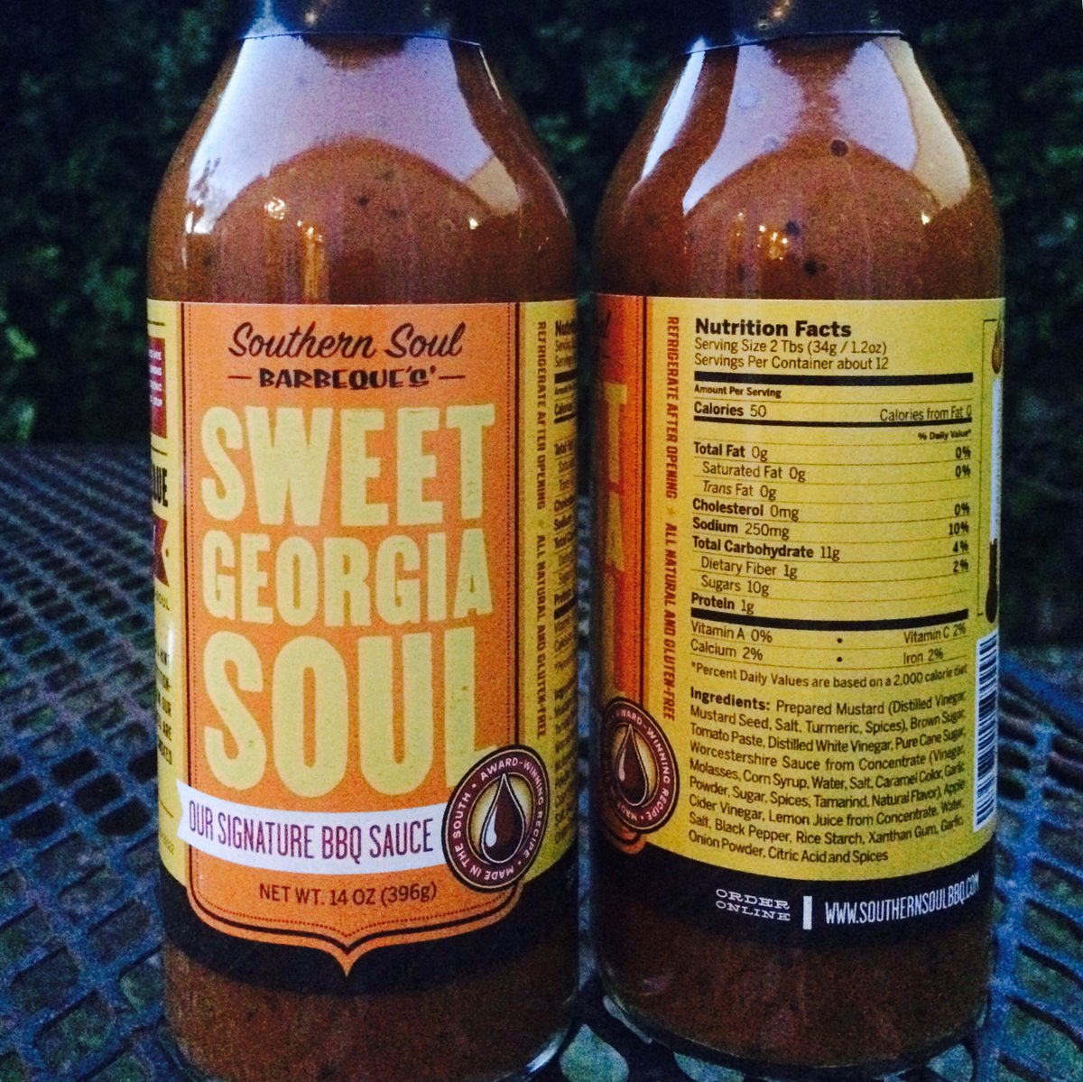 Sweet Georgia Soul - 2 Pack - Signature BBQ sauce | Southern Soul Barbeque