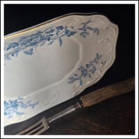 Image 3 of Vintage English made rectangular tea platter