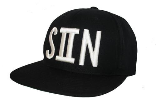 Image of SIIN Snapback Black/White