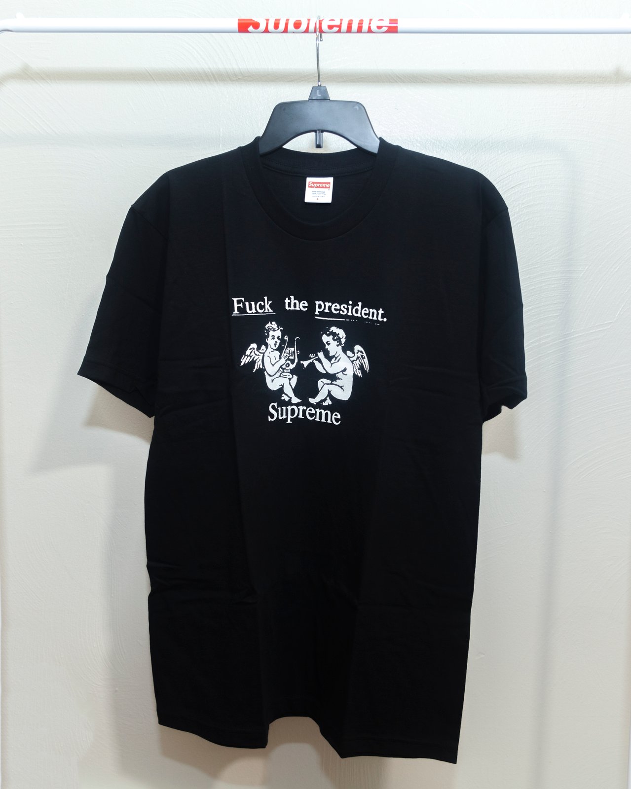 Supreme FTP Tee Black Size Large