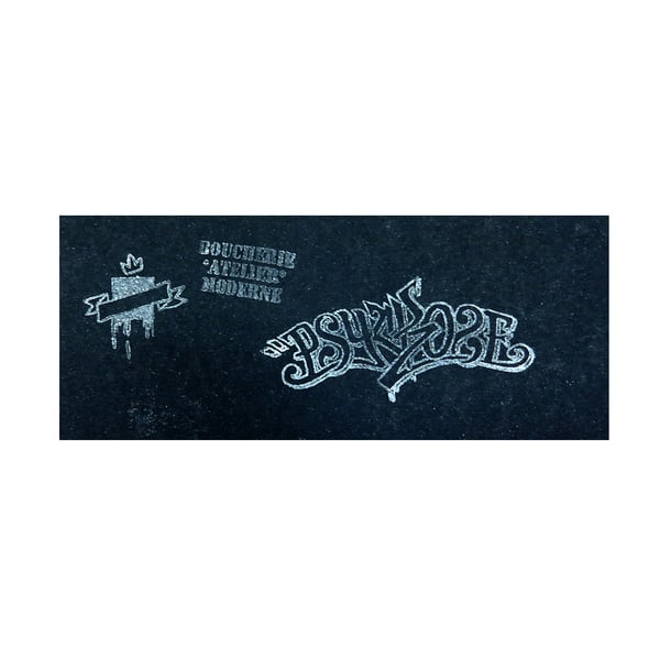 Break the wall / 1 couleur papier noir - PSY la boutik