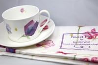 Image 4 of Sweet Pea Tea Towel