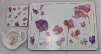 Set of Four Sweet Pea Placemats