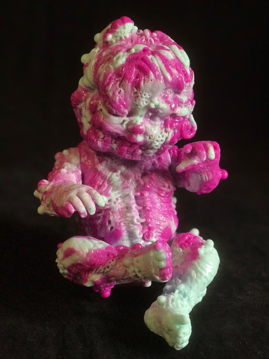 Image of Bittersweet 2 Color Marble Autopsy Zombie Staple Baby