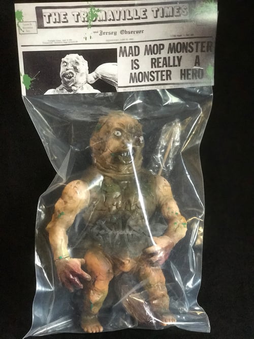 Image of "Mad Mop Monster" Toxie Custom Coolie High