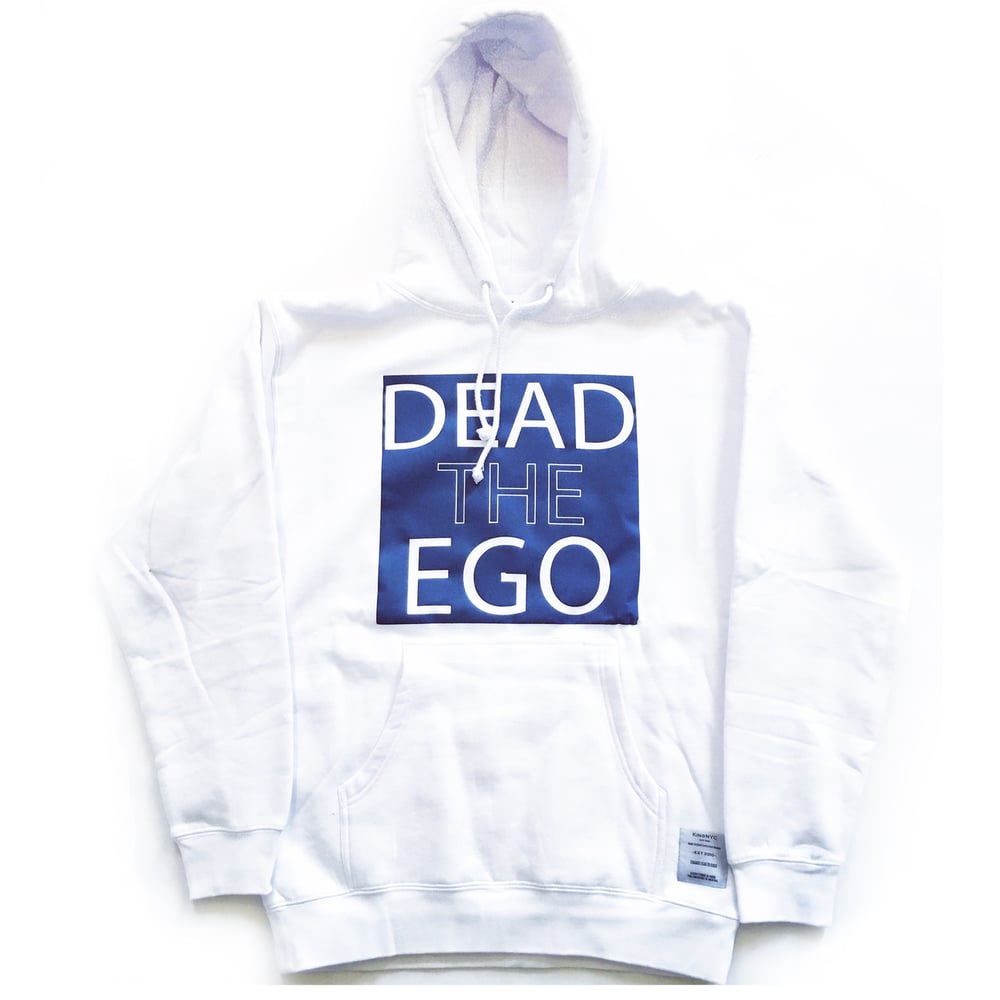 Image of KingNYC Dead The Ego Square Logo Hoodie