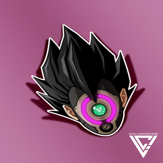 Image of Project Saiyan - Large Vinyl Decal 