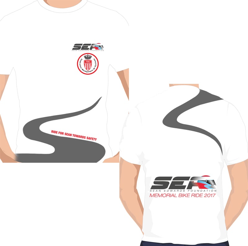 Image of Official SEF Monaco Bike Ride T-shirt