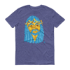 Jesus Peace>Piece Graphic T-Shirt (Electric Blue Edition)
