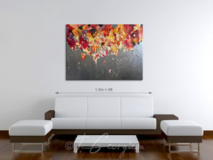 Image of Donum flores - 120x90cm