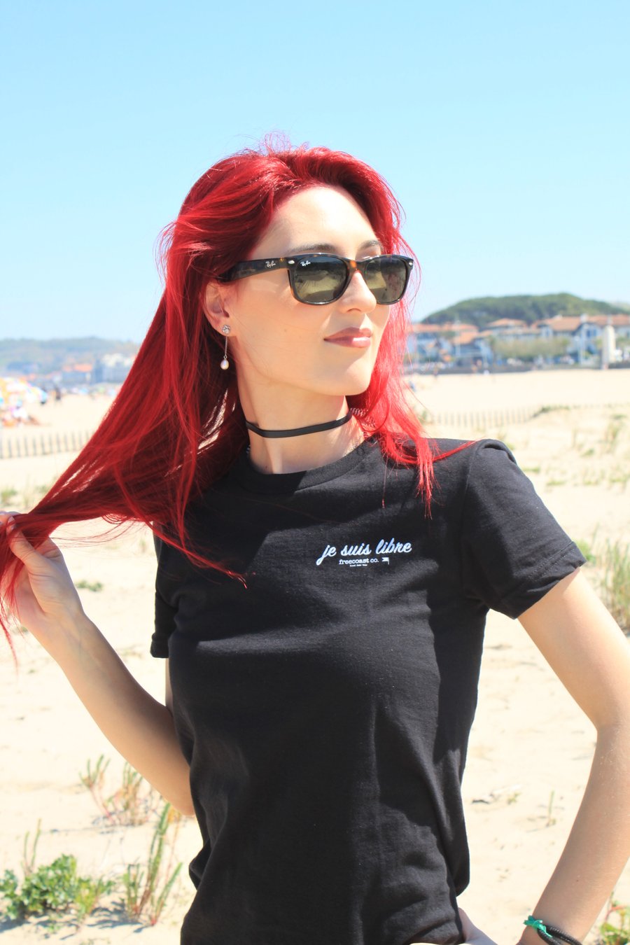 Image of Je Suis Libre Womens T-shirt  
