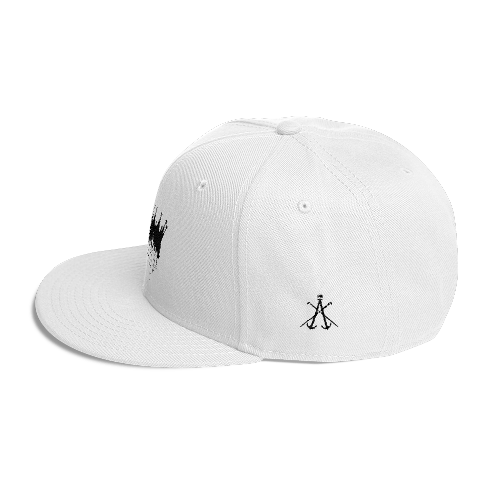 Image of CITY OF KINGZ - WHITE AND BLACK SNAPBACK