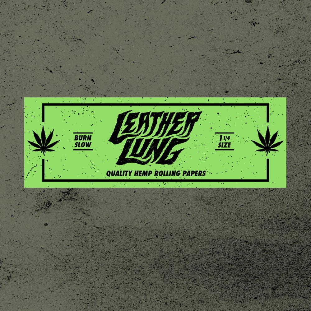 Image of Leather Lung Hemp Rolling Papers