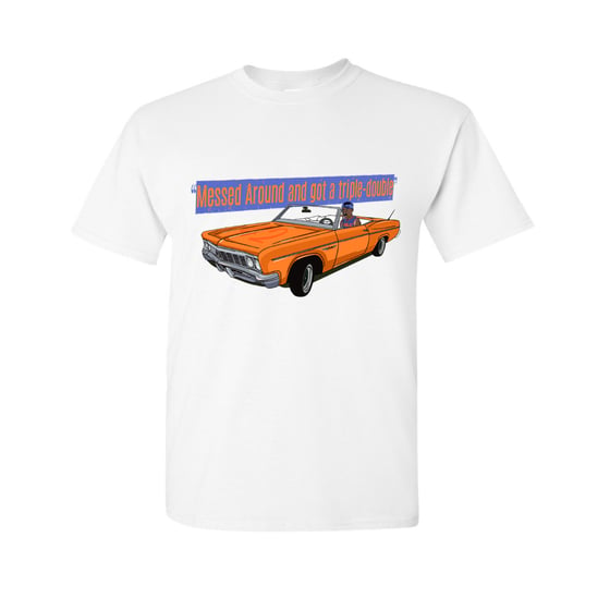 Image of (WHITE) Triple-Double Westbrook Tee