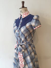 Image 1 of Check shirt dress