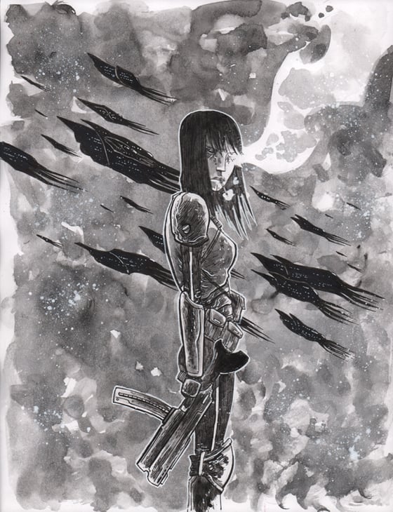 Image of BLACKHOLERS #1 FIRST PRINTING Cover Art