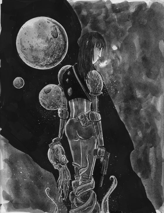 Image of BLACKHOLERS Print #2B Original Art