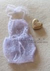 Mohair romper - Lilac